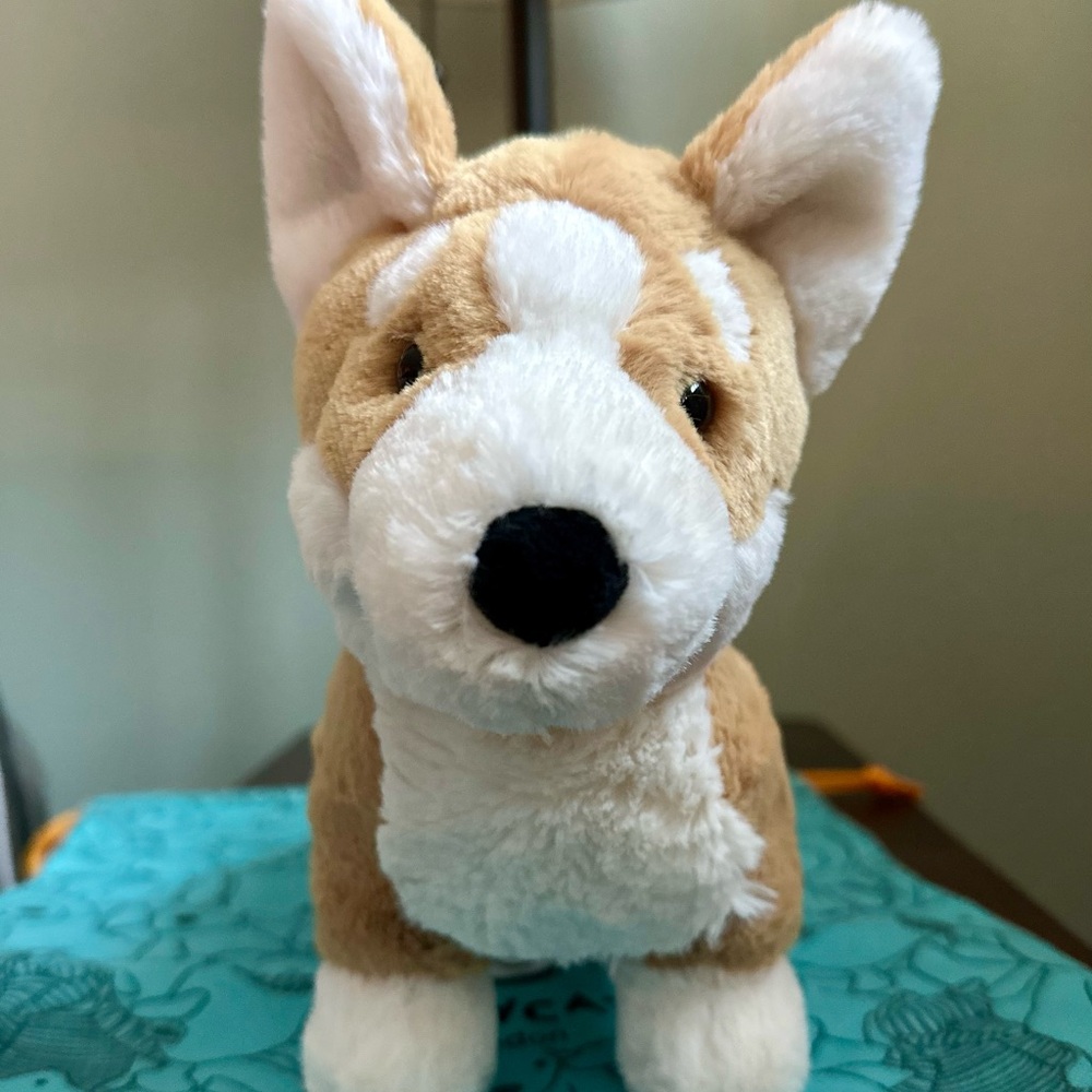 Jellycat Betty the corgi plush, NWT, from authorized retailer, SOLD OUT online!